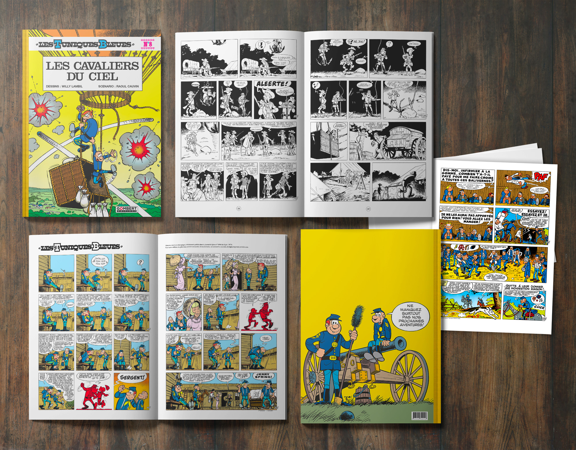 Tuniques Bleues - Les cavaliers du Ciel - Tirage de Luxe